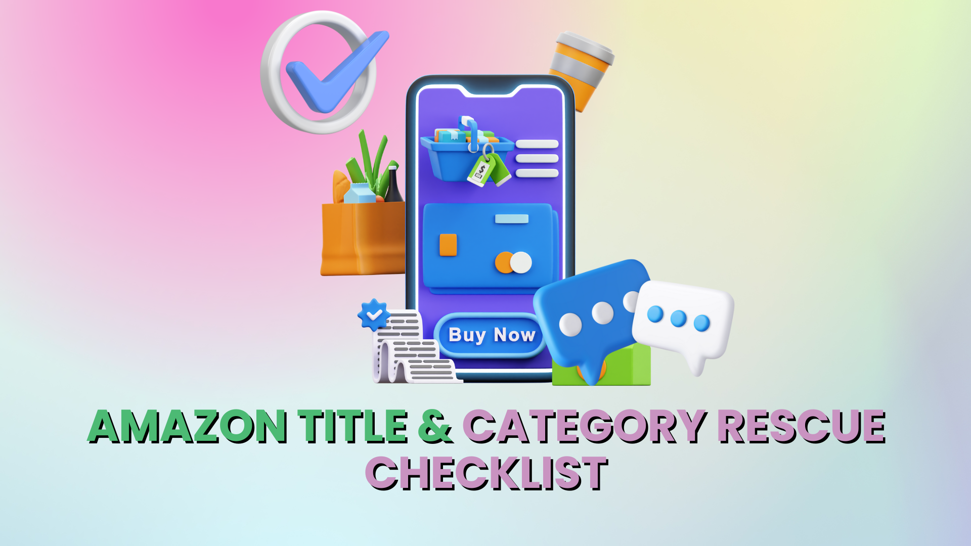 Amazon Title & Category Rescue Checklist
